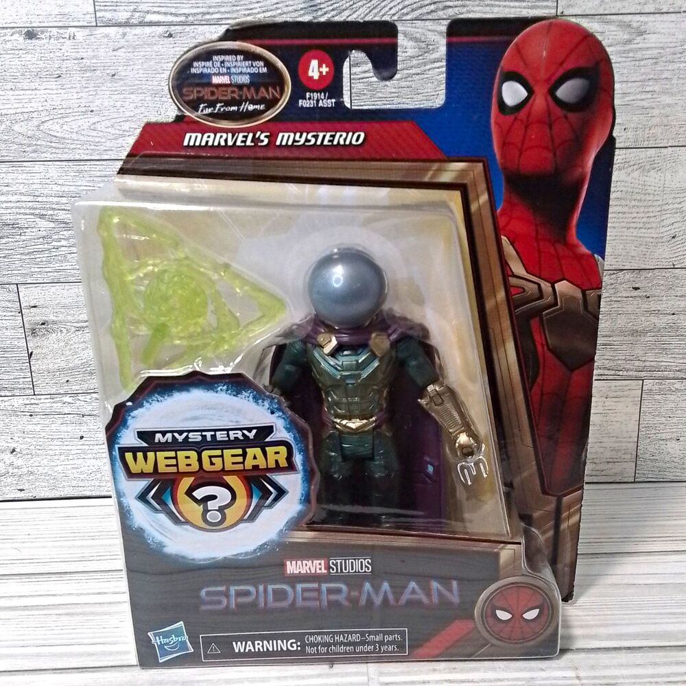 Hasbro Spider-Man Far From Home Mysterio Mystery Webgear Figure Boxed